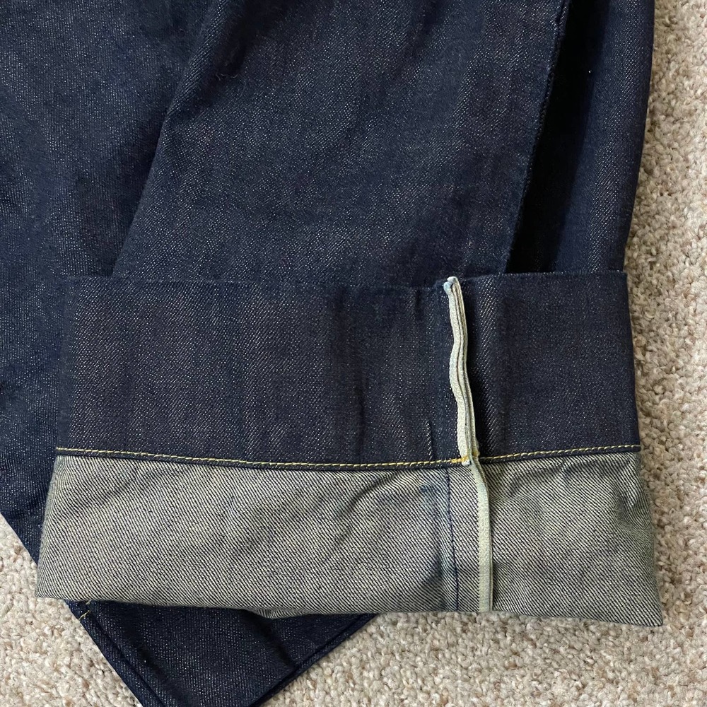 Raleigh Denim Indigo Women's Straight Leg Jeans - Picture 11 of 12